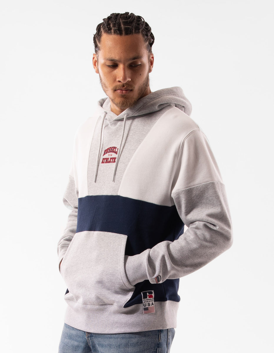 Light Grey Russell Athletic Hellcat Men Hoodie | 39FJZEIWX