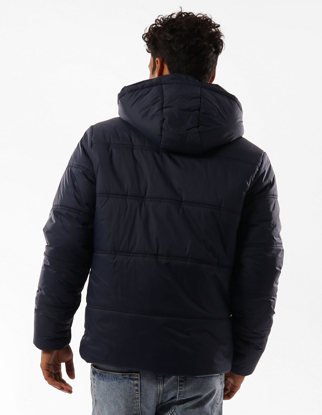 Navy Russell Athletic Lewis Men Jackets | 85AOKSJIF