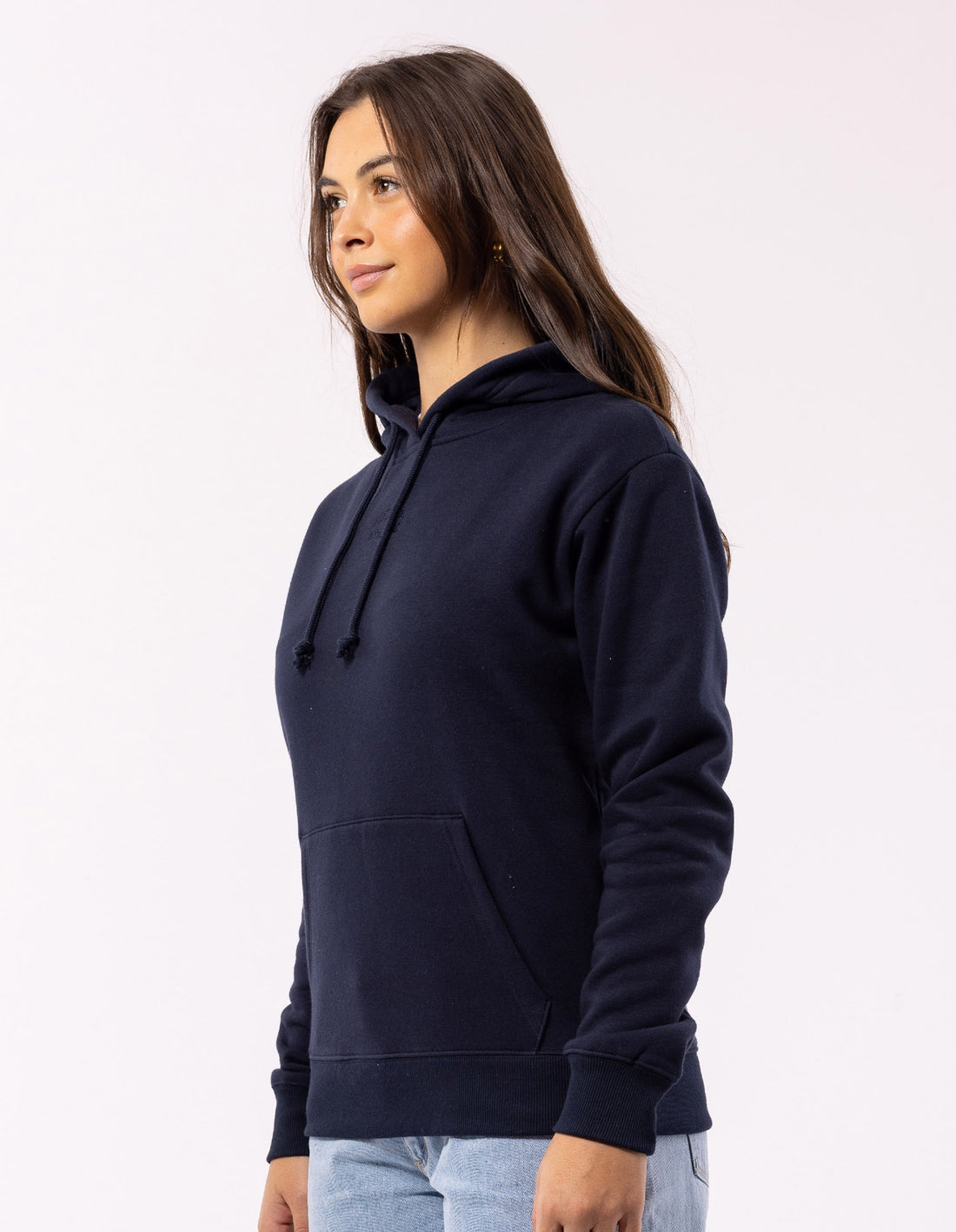 Navy Russell Athletic Originals Embriodered Women Hoodie | 36NYMDQKA