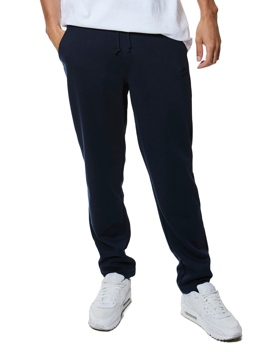 Navy Russell Athletic Originals Open Leg Men Track pants | 17BJETQGW