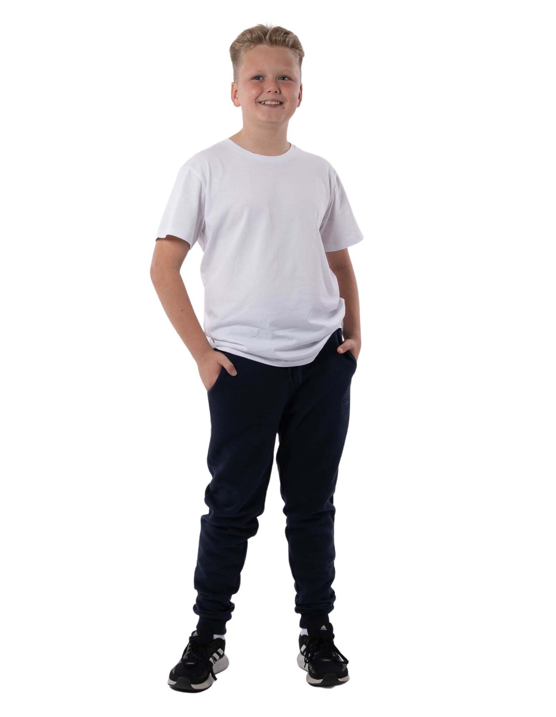 Navy Russell Athletic Unisex Originals Youth Kids' Track pants | 89MQTCKUH