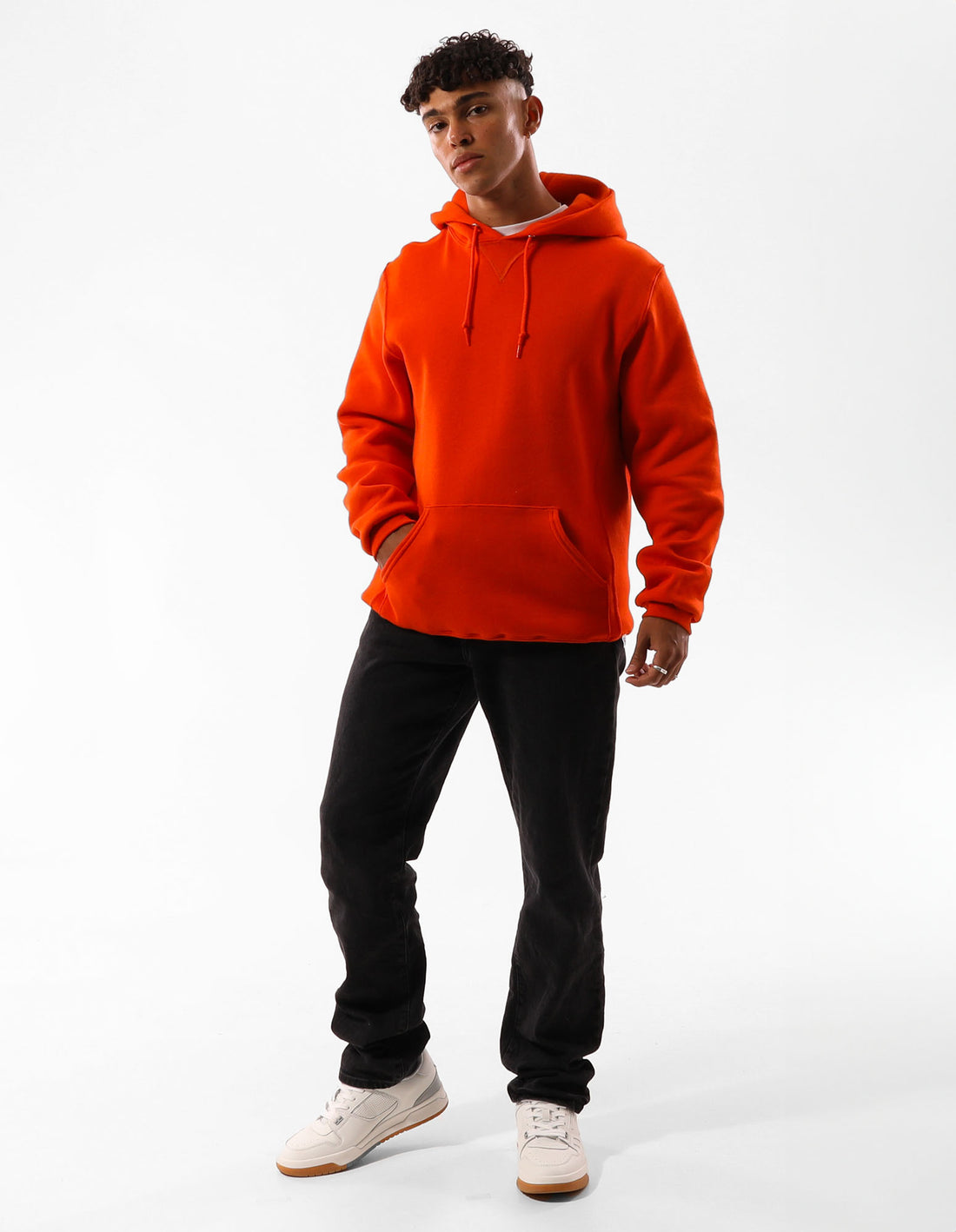 Orange Russell Athletic Unisex Dri Men Hoodie | 61SCLOHAF