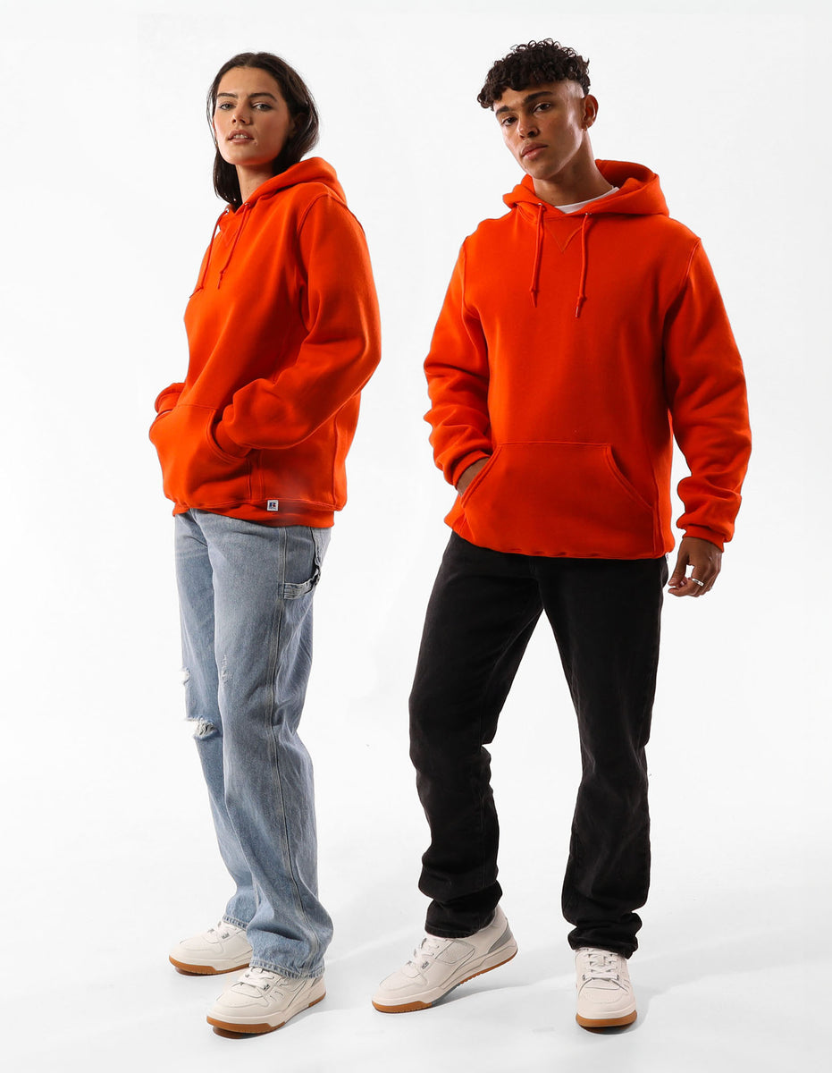 Orange Russell Athletic Unisex Dri Men Hoodie | 61SCLOHAF