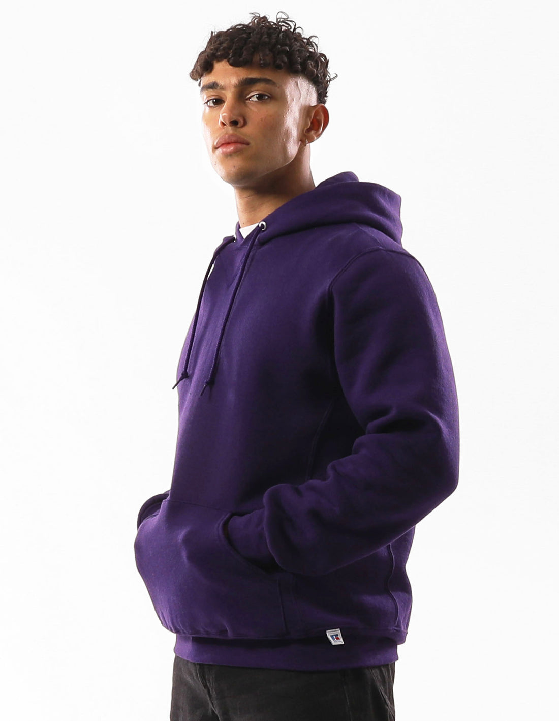 Purple Russell Athletic Unisex Dri Men Hoodie | 47QPRHIWZ