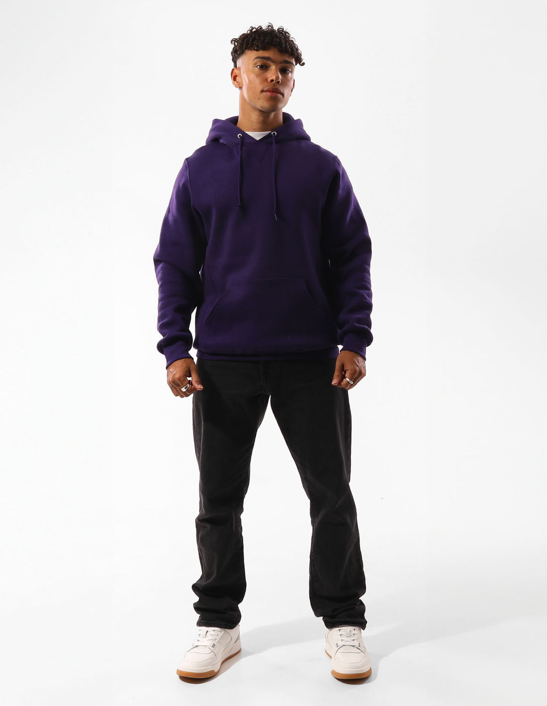 Purple Russell Athletic Unisex Dri Men Hoodie | 47QPRHIWZ