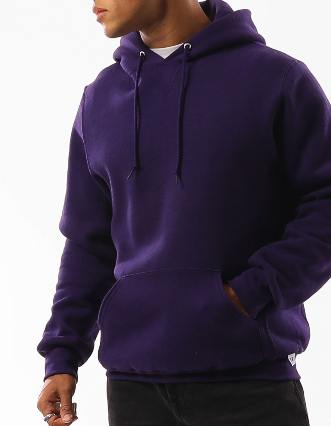 Purple Russell Athletic Unisex Dri Men Hoodie | 47QPRHIWZ