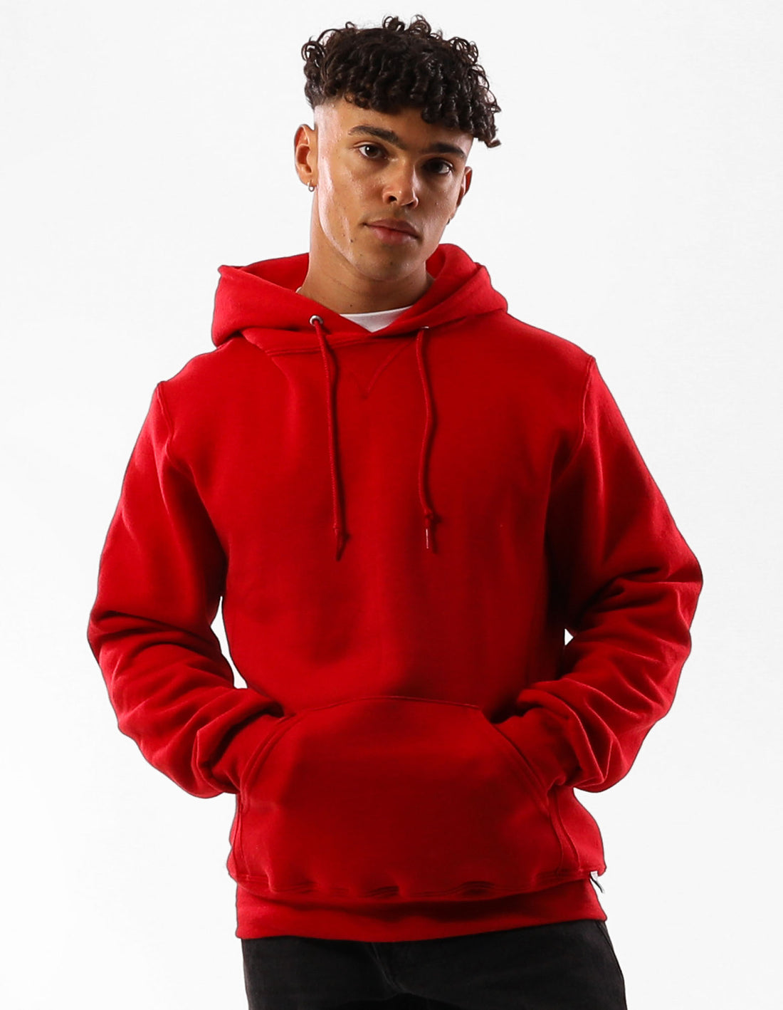 Red Russell Athletic Unisex Dri Men Hoodie | 74ESVXIJB