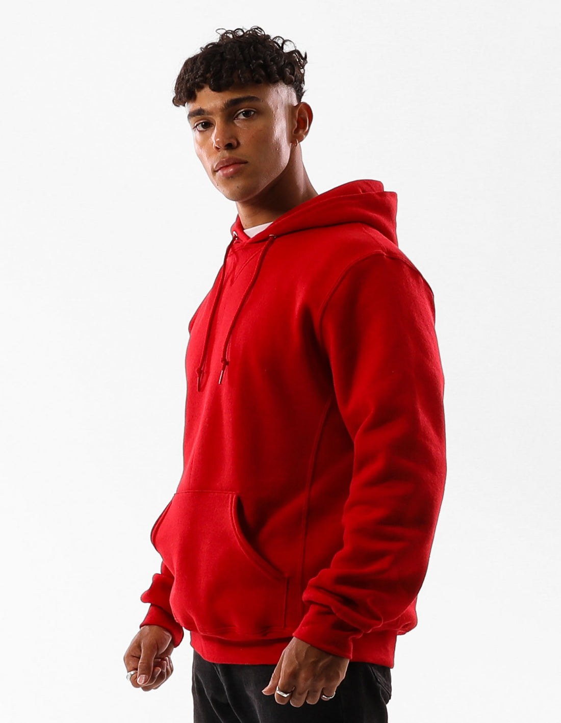 Red Russell Athletic Unisex Dri Men Hoodie | 74ESVXIJB