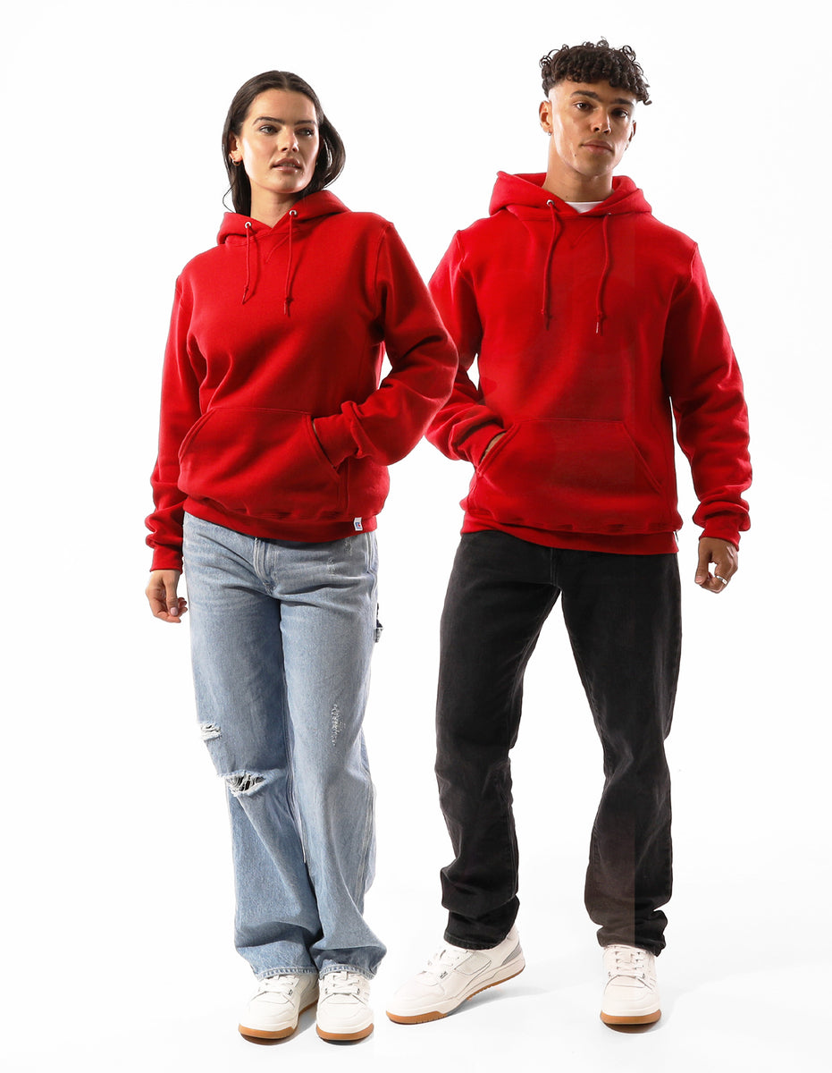 Red Russell Athletic Unisex Dri Men Hoodie | 74ESVXIJB