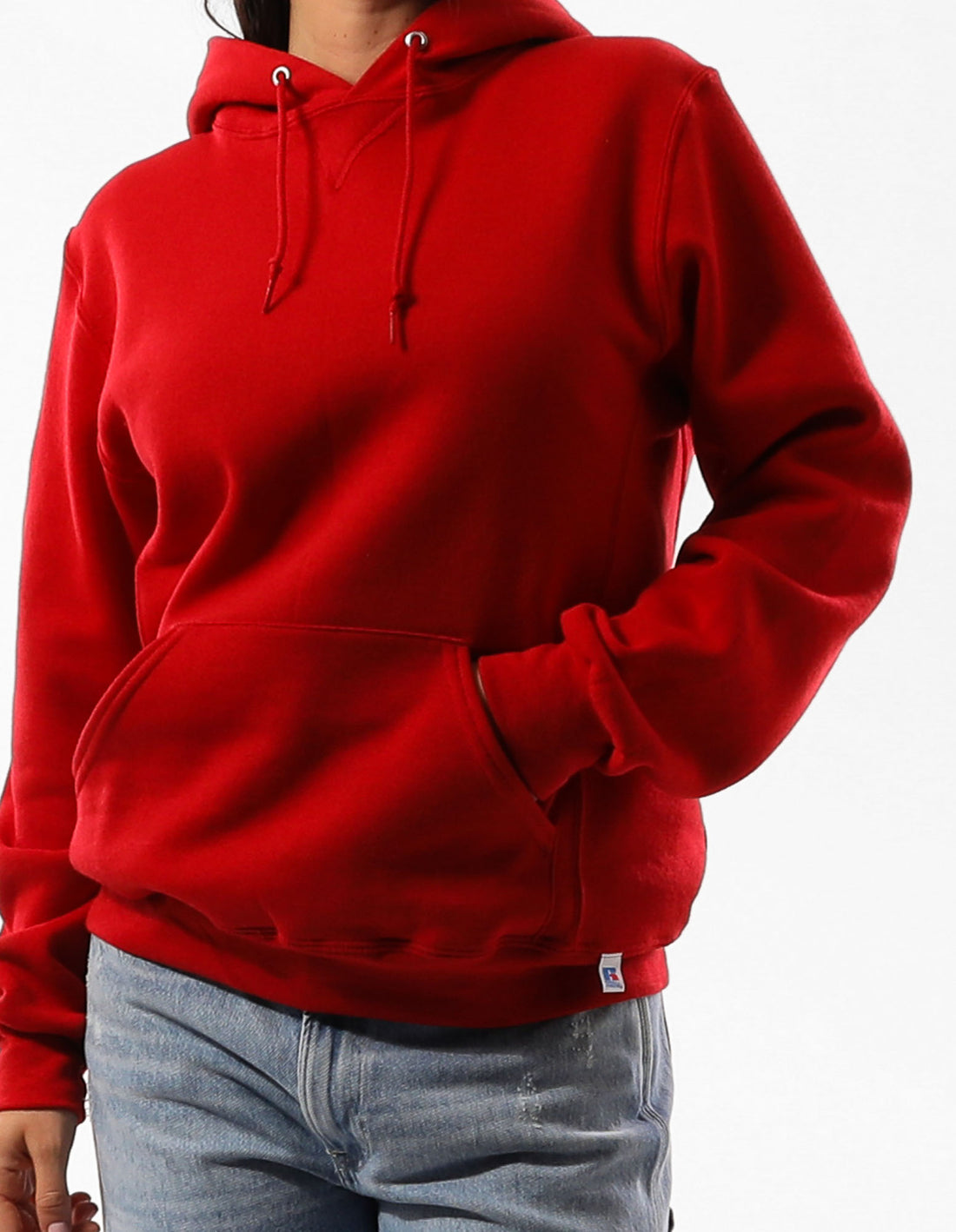 Red Russell Athletic Unisex Dri Women Hoodie | 57FPCTQIL