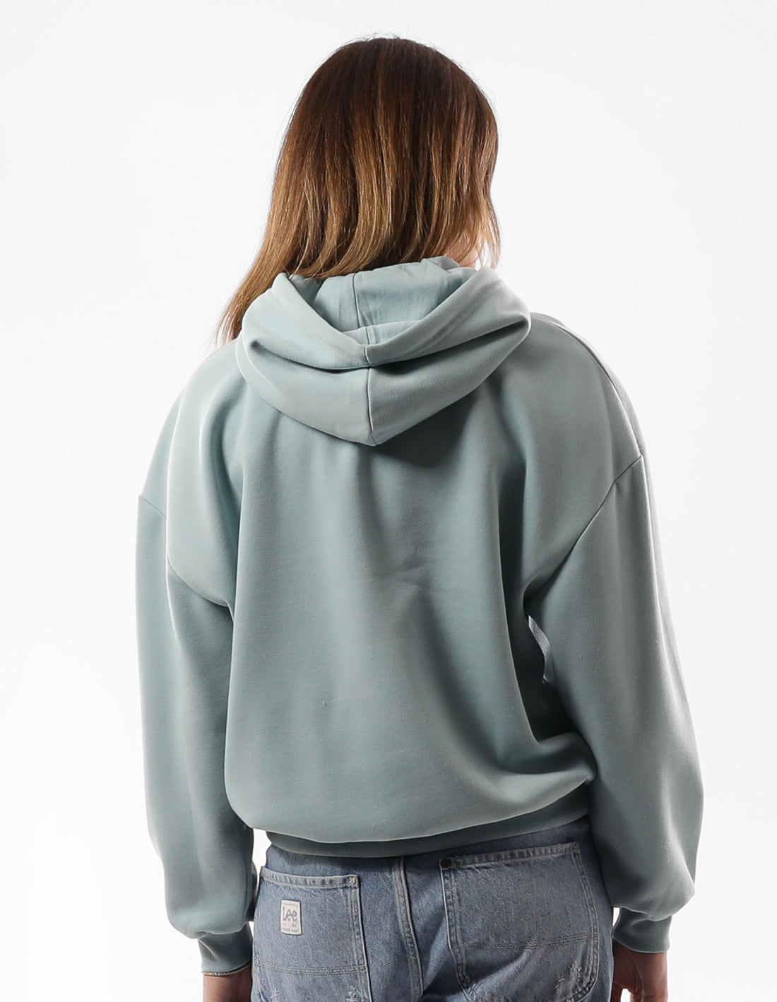 Turquoise Russell Athletic Sierra Oversized Women Hoodie | 04UVICADQ