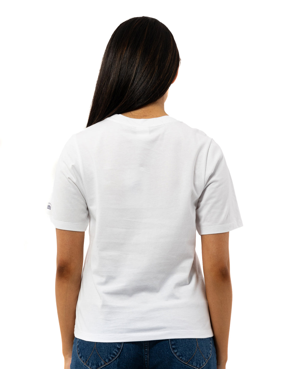 White Russell Athletic Groupie Women T Shirts | 87OPCSENG