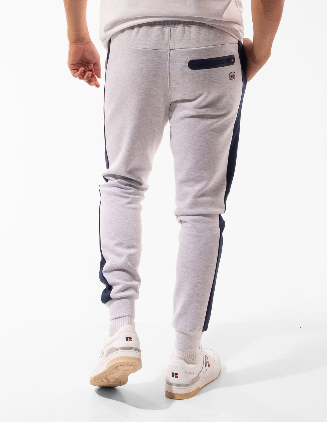 White Russell Athletic Hellcat Men Track pants | 29FEUOKAD